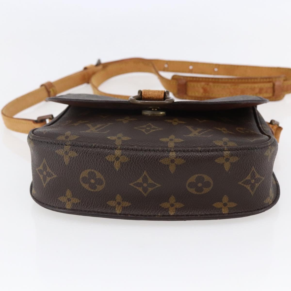 LOUIS VUITTON Monogram Saint Cloud MM Shoulder Bag M51243 LV Auth bs29823