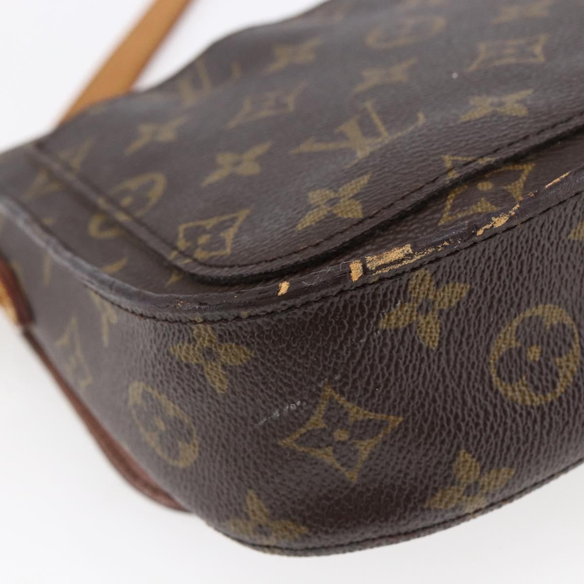 LOUIS VUITTON Monogram Saint Cloud MM Shoulder Bag M51243 LV Auth bs29824