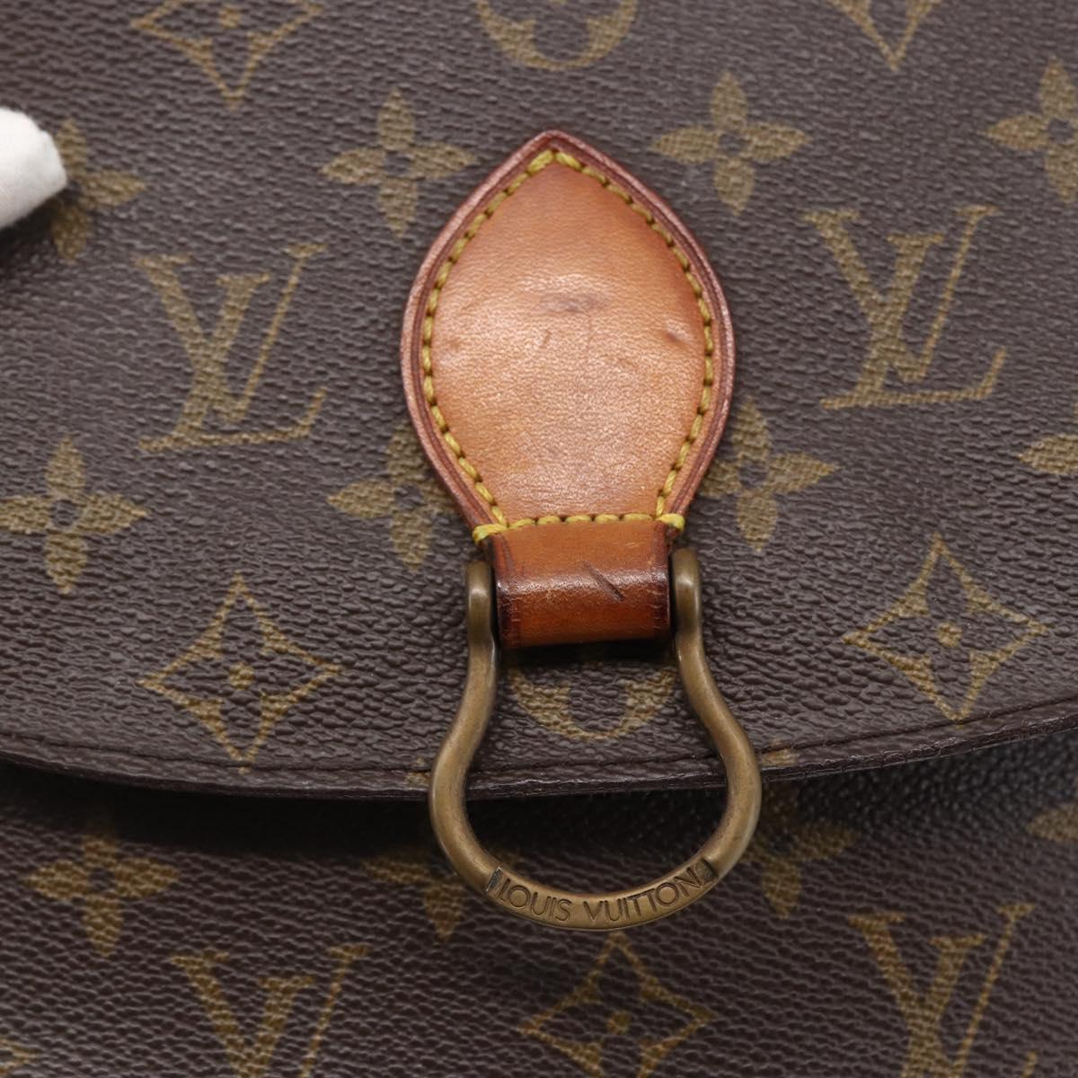 LOUIS VUITTON Monogram Saint Cloud MM Shoulder Bag M51243 LV Auth bs29824