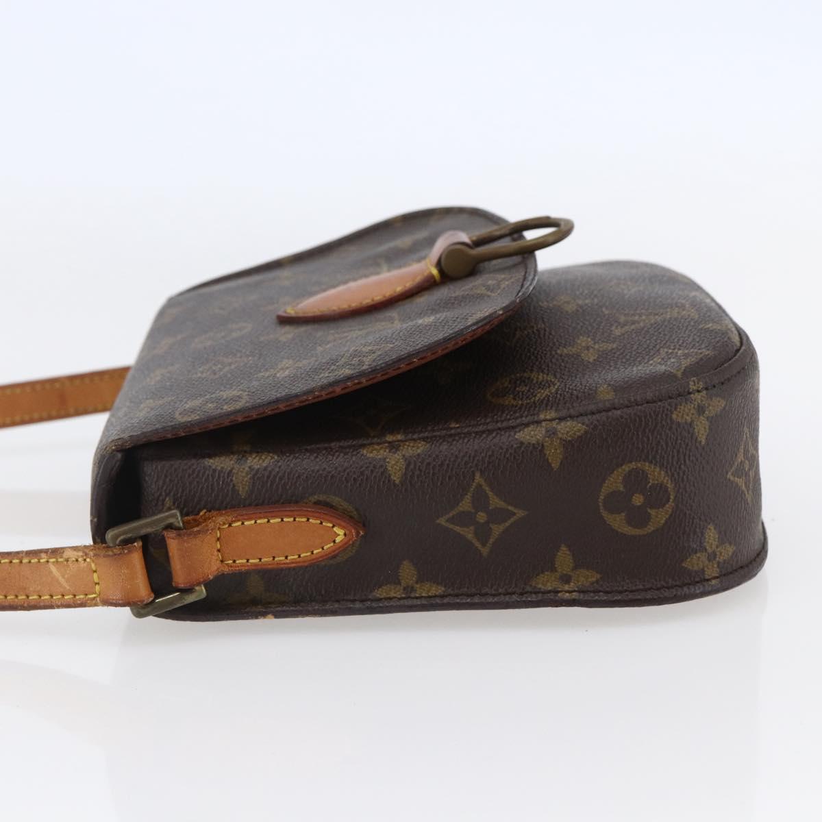 LOUIS VUITTON Monogram Saint Cloud MM Shoulder Bag M51243 LV Auth bs29824
