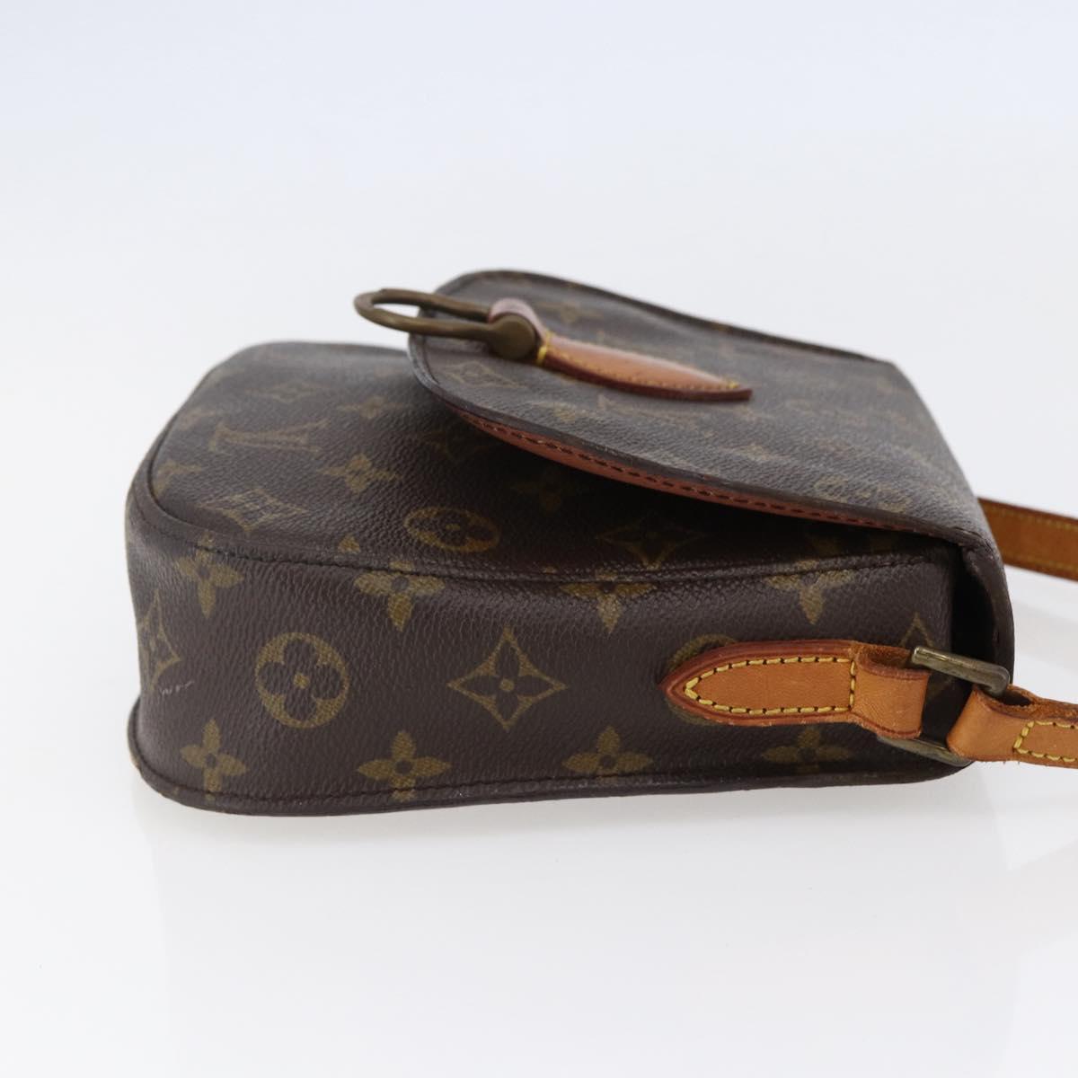 LOUIS VUITTON Monogram Saint Cloud MM Shoulder Bag M51243 LV Auth bs29824