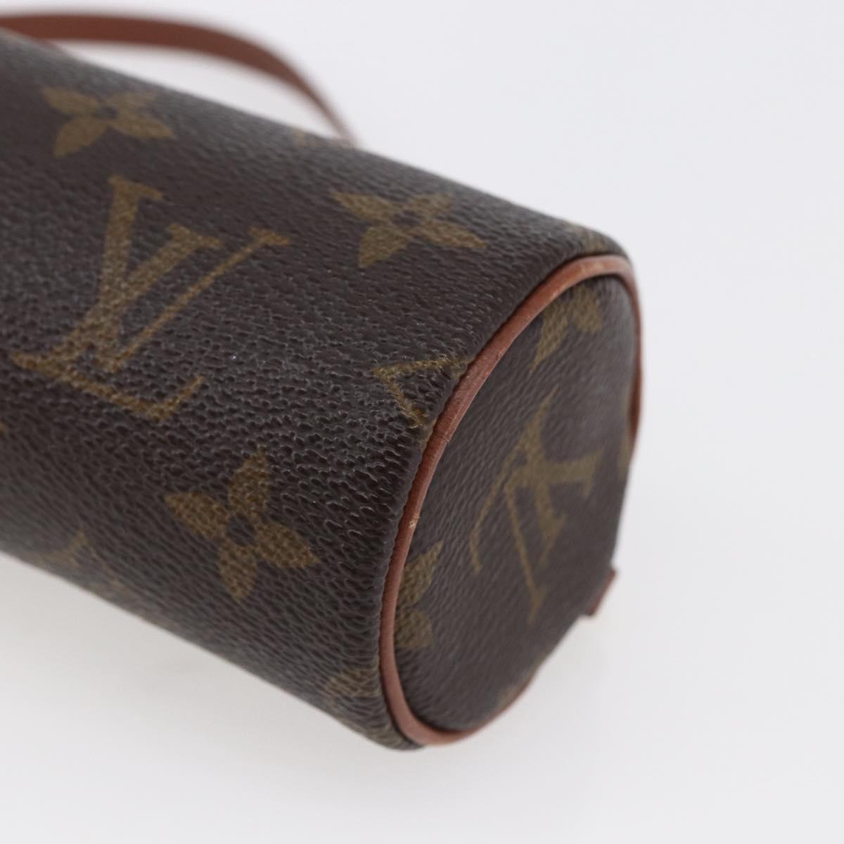 LOUIS VUITTON Monogram Papillon Pouch Pouch LV Auth bs29825