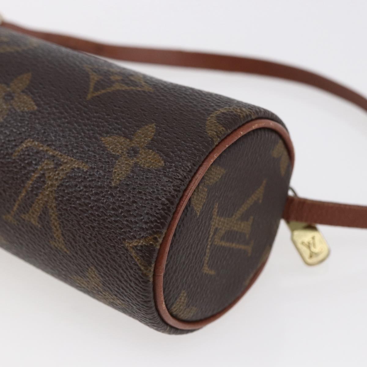 LOUIS VUITTON Monogram Papillon Pouch Pouch LV Auth bs29825