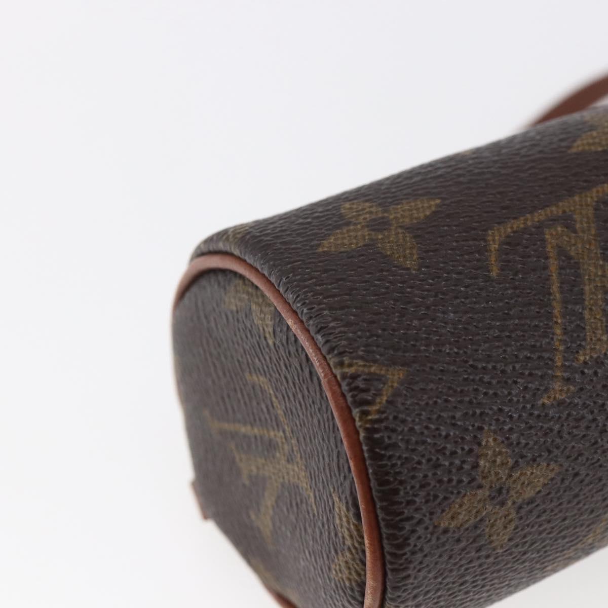 LOUIS VUITTON Monogram Papillon Pouch Pouch LV Auth bs29825