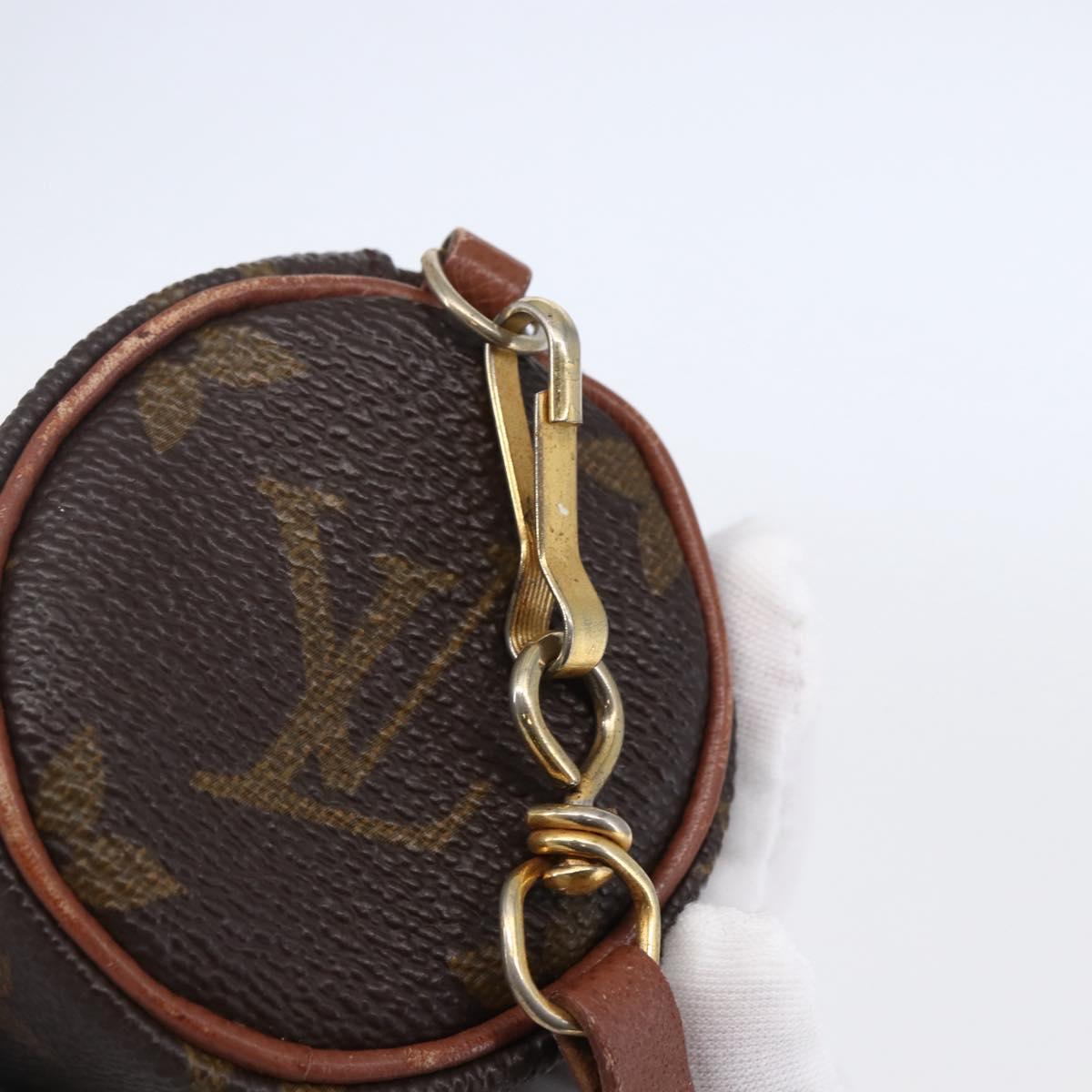 LOUIS VUITTON Monogram Papillon Pouch Pouch LV Auth bs29825