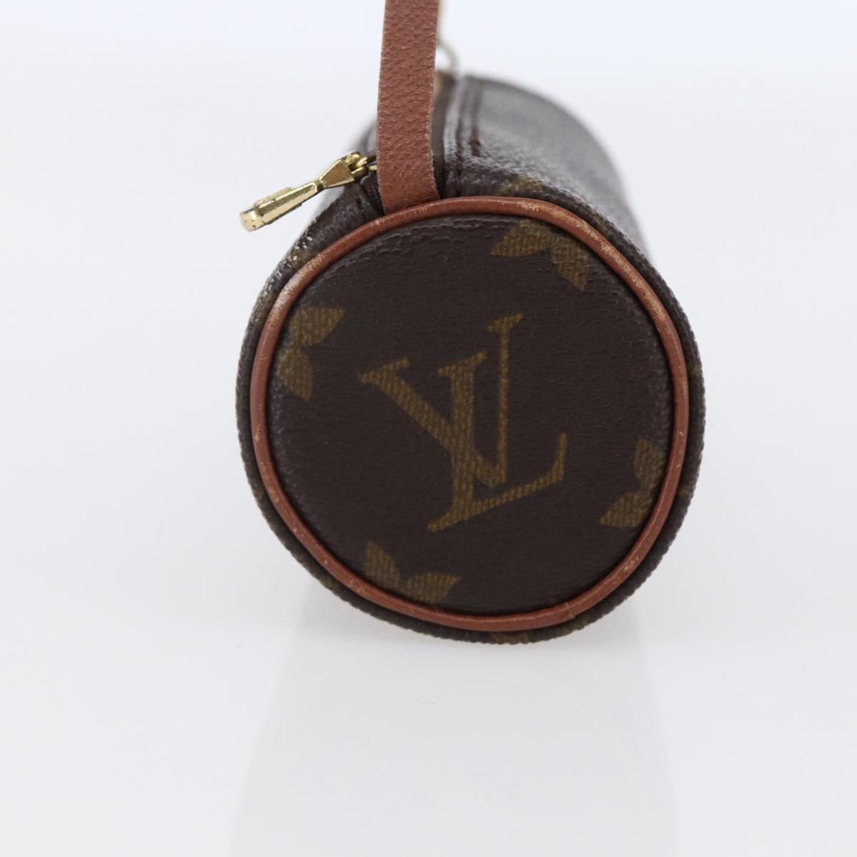 LOUIS VUITTON Monogram Papillon Pouch Pouch LV Auth bs29825