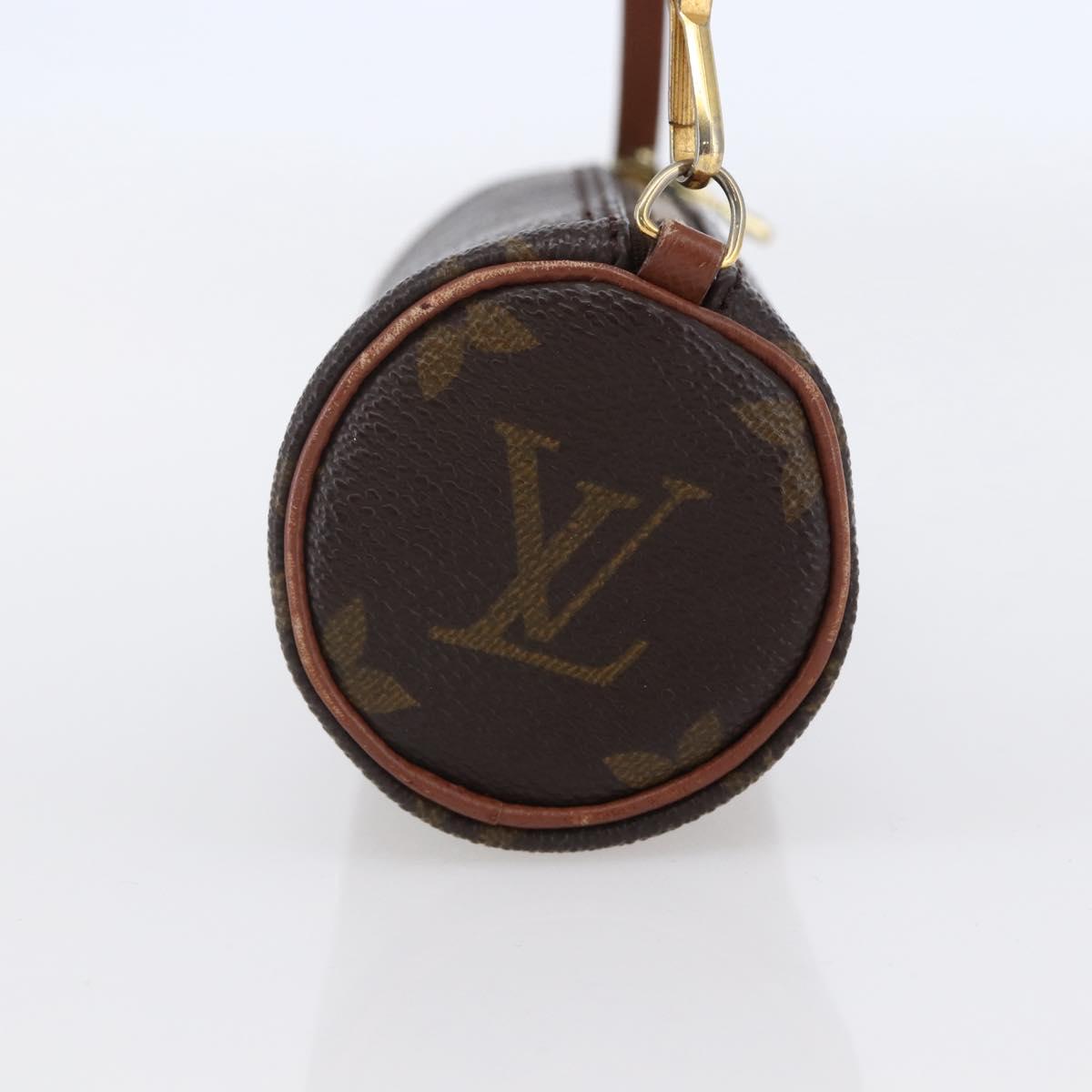 LOUIS VUITTON Monogram Papillon Pouch Pouch LV Auth bs29825