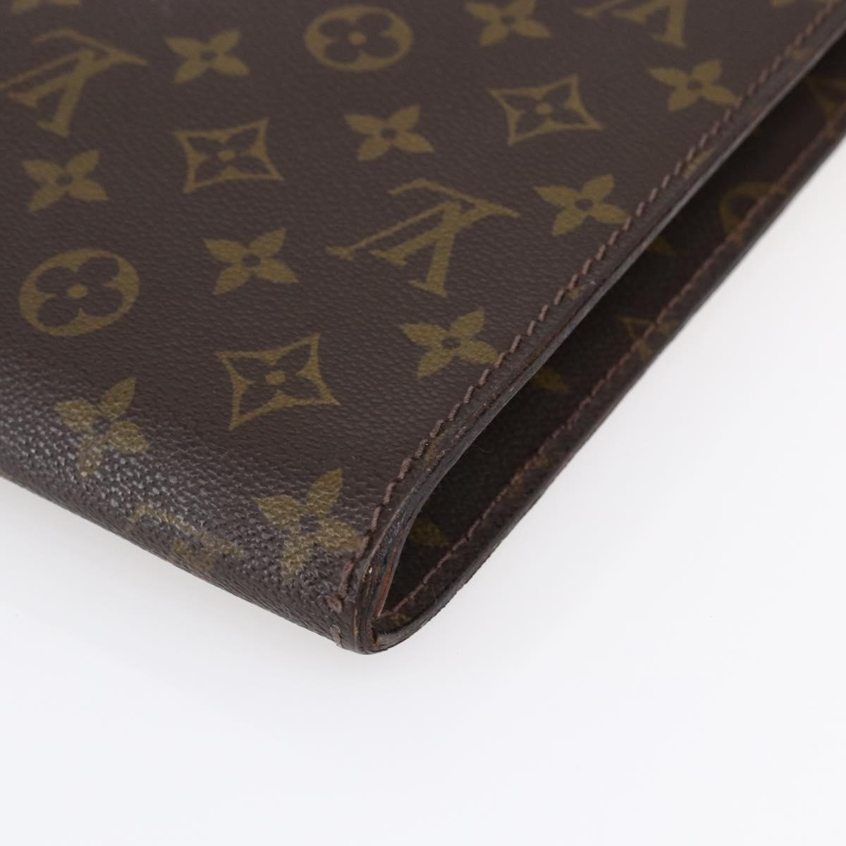 LOUIS VUITTON Monogram Posh ministor Briefcase M53445 LV Auth bs29846