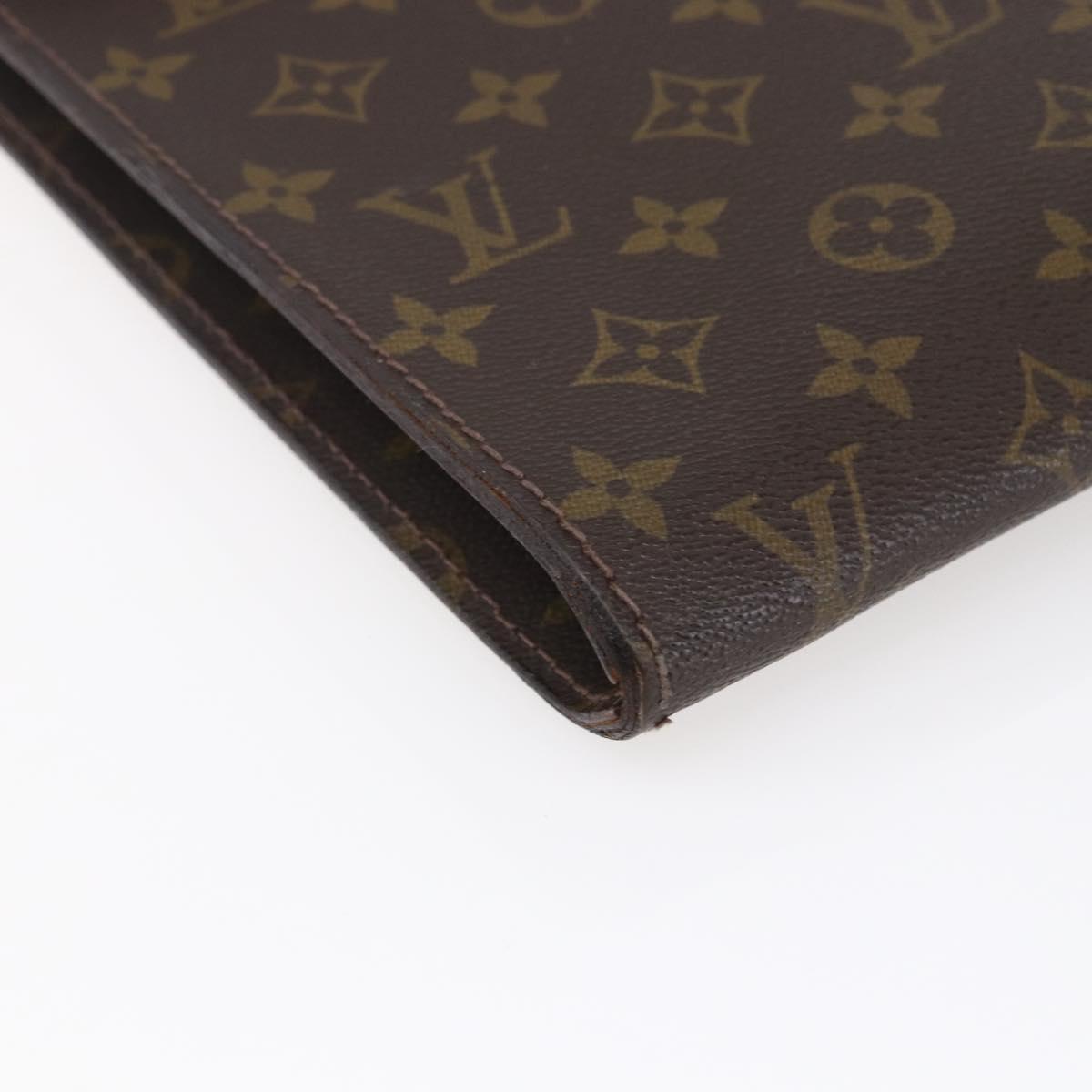 LOUIS VUITTON Monogram Posh ministor Briefcase M53445 LV Auth bs29846