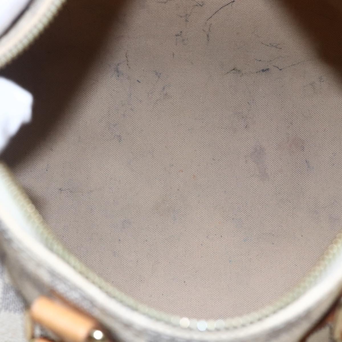 LOUIS VUITTON Damier Azur Speedy 25 Hand Bag N41534 LV Auth bs29847