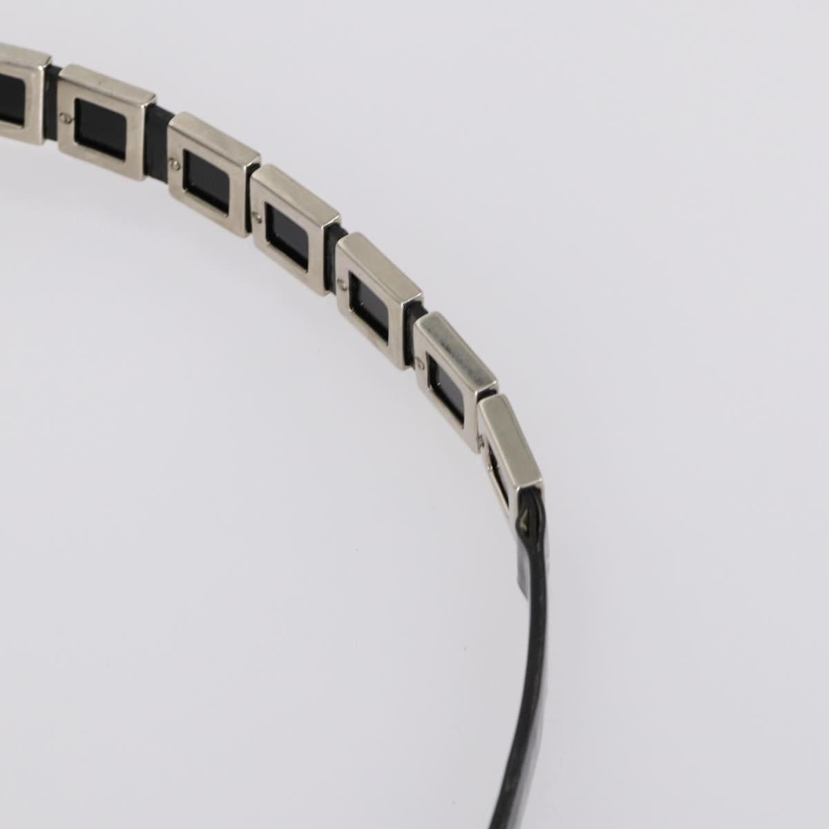 CELINE C Macadam Canvas Shoulder Bag Enamel 3Set Brown Black beige Auth bs29851