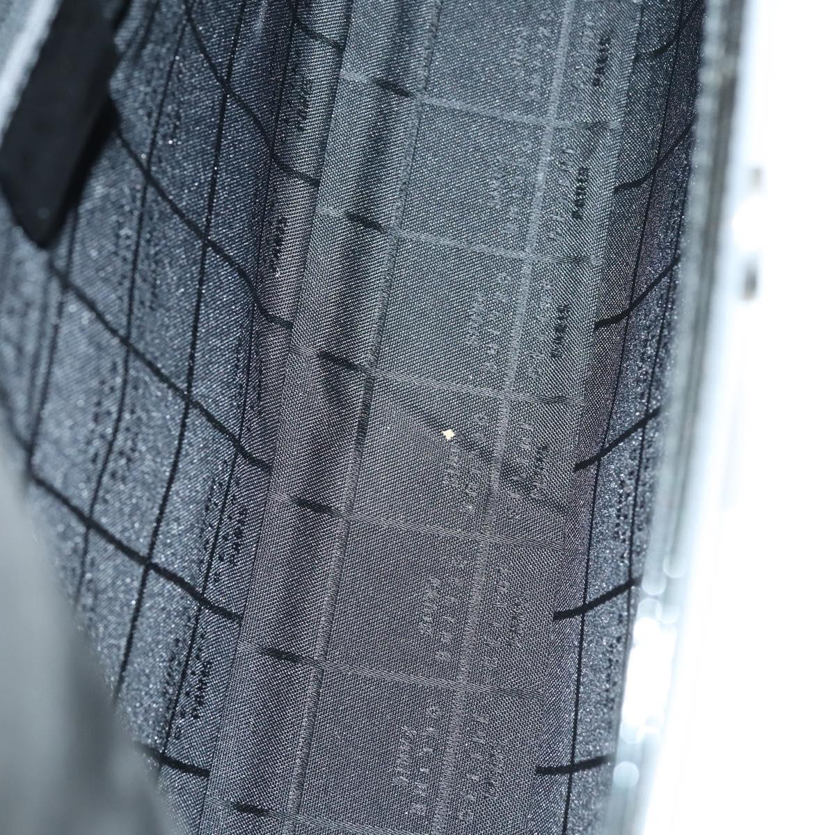 CELINE C Macadam Canvas Shoulder Bag Enamel 3Set Brown Black beige Auth bs29851