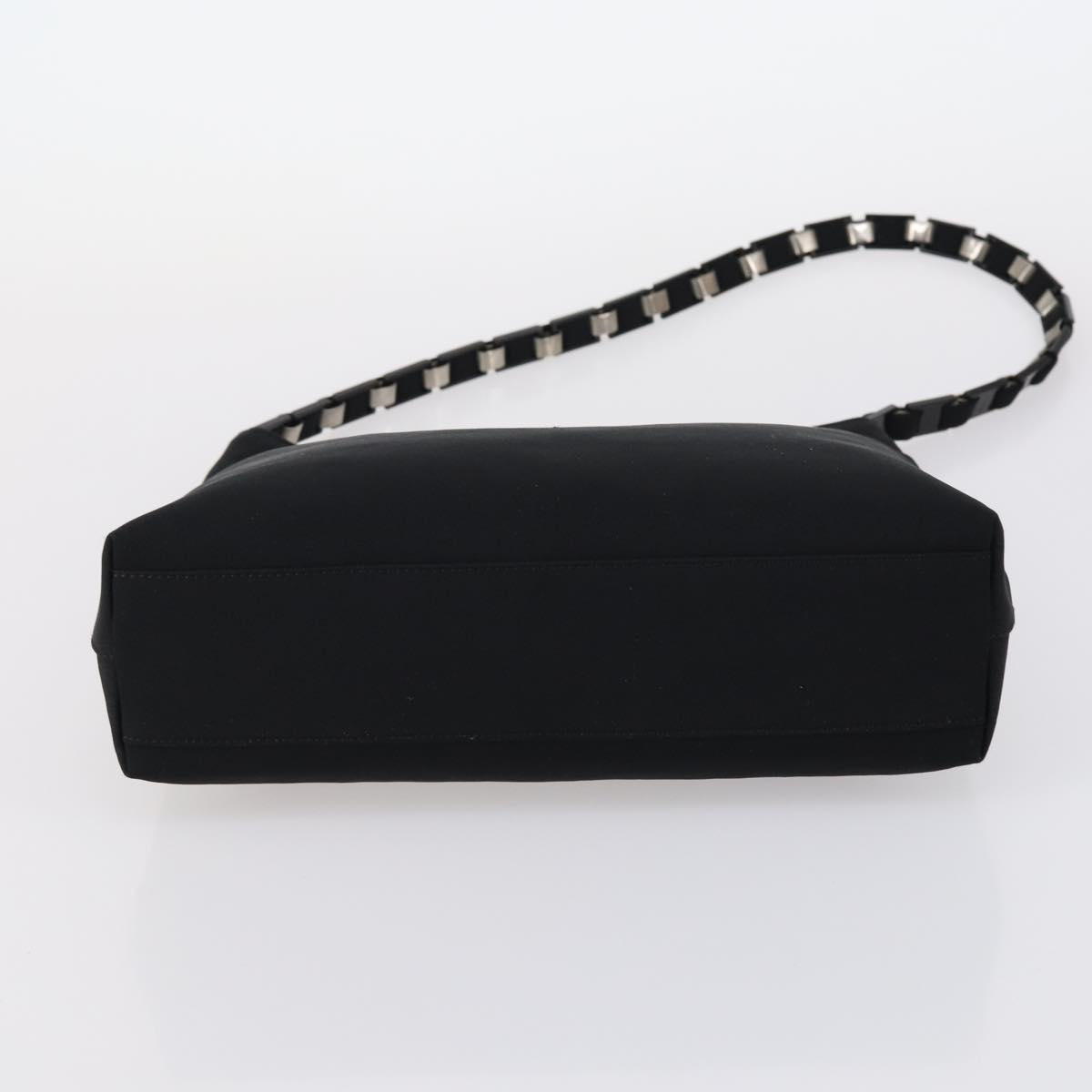 Salvatore Ferragamo Bag Enamel Leather Nylon 5Set Black Khaki pink Auth bs29853