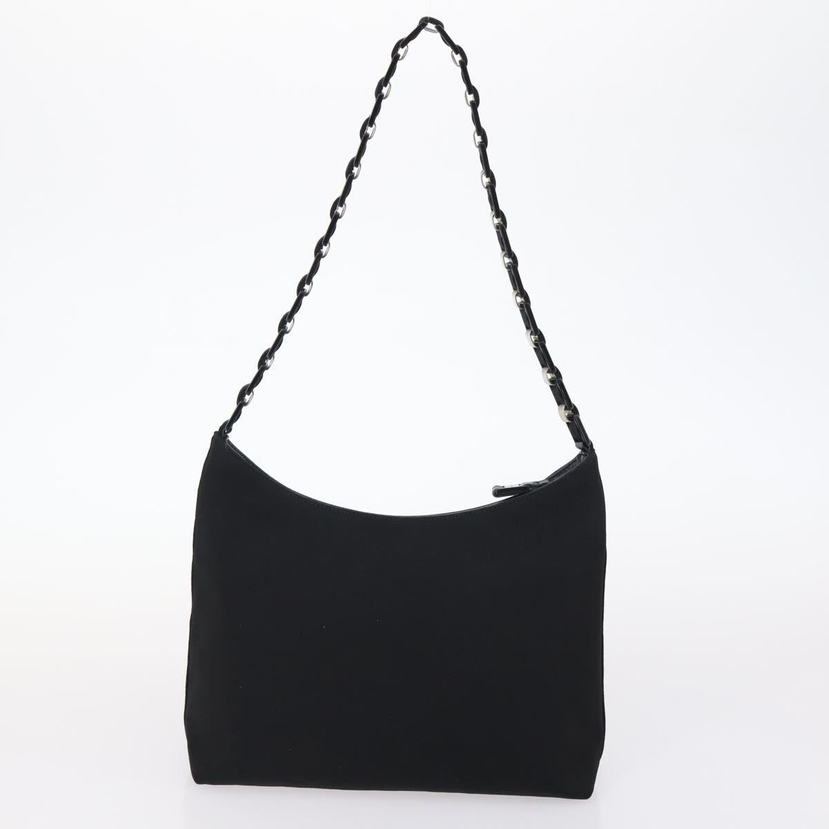 Salvatore Ferragamo Bag Enamel Leather Nylon 5Set Black Khaki pink Auth bs29853