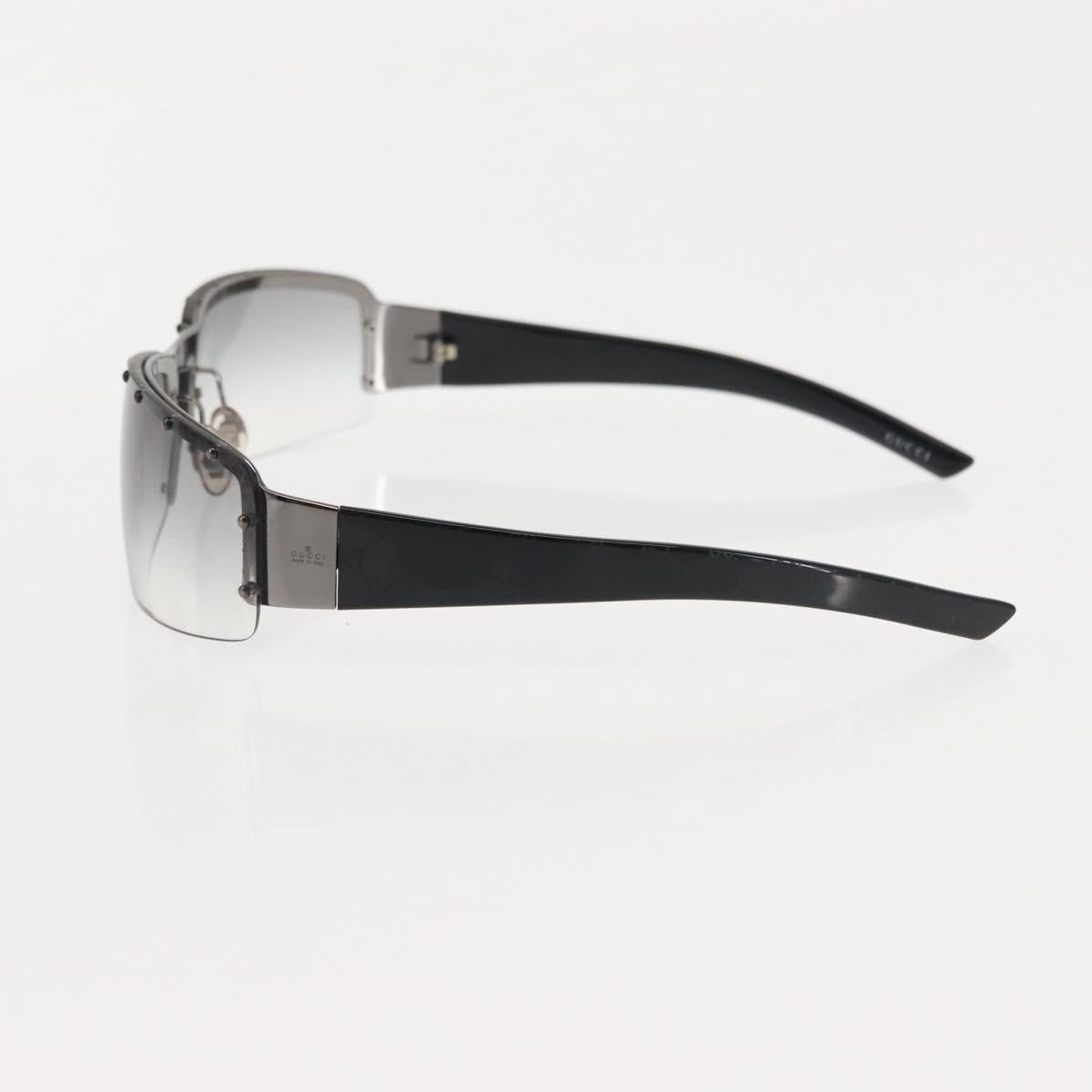 GUCCI Sunglasses Plastic Metal 3Set Black Auth bs29862