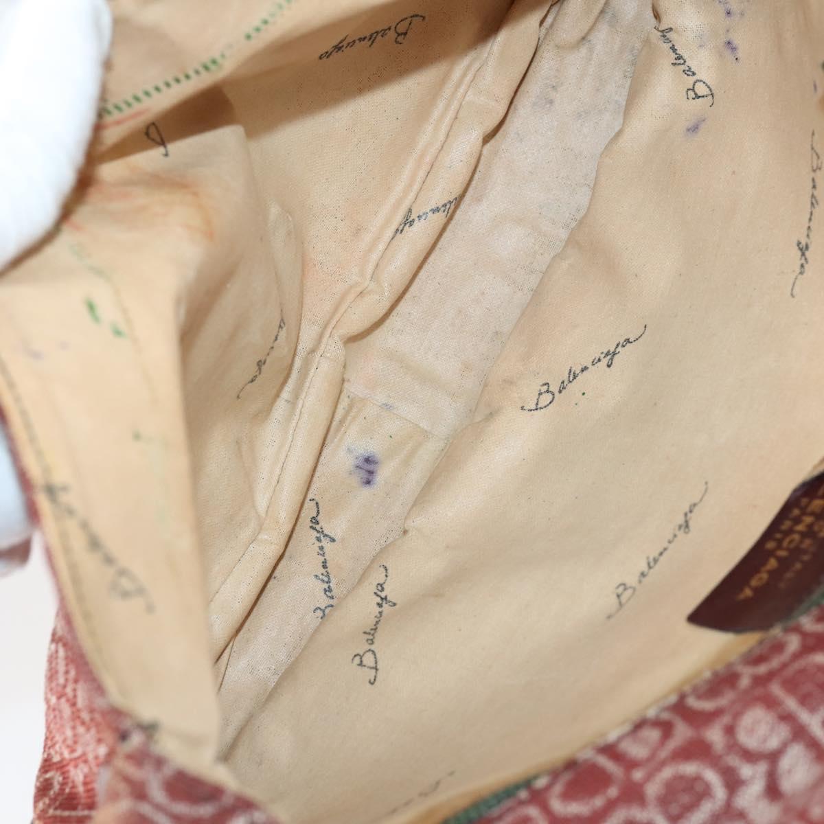 BALENCIAGA VALENTINO GIVENCHY Bag Leather Canvas 7Set Brown Black Auth bs29863