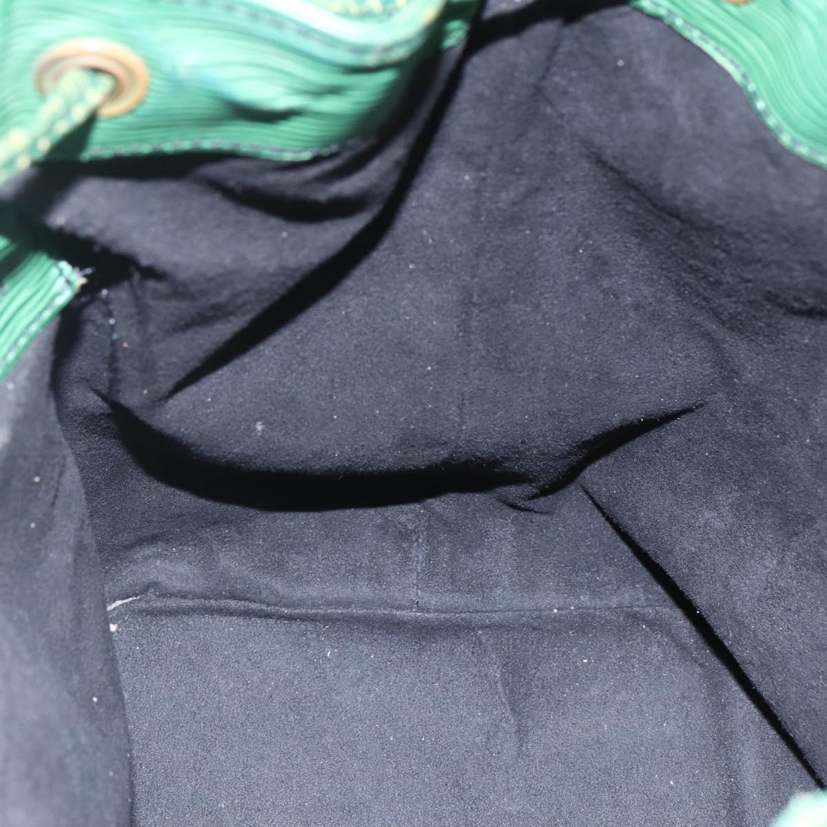 LOUIS VUITTON Epi Petit Noe Shoulder Bag Green M44104 LV Auth bs29867