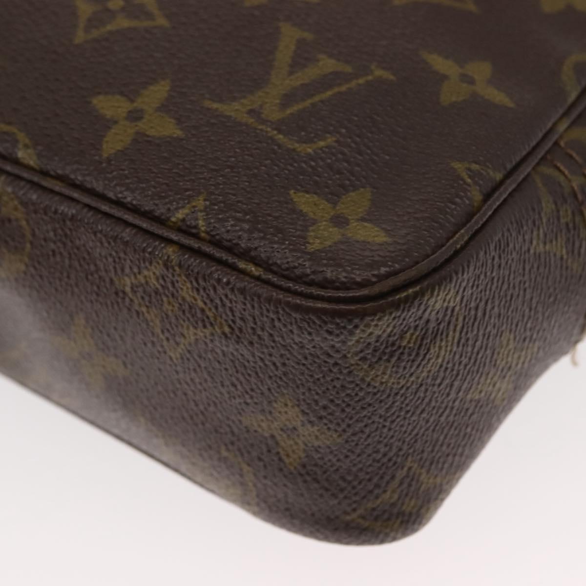 LOUIS VUITTON Monogram Trousse Toilette 23 Clutch Bag M47524 LV Auth bs29868