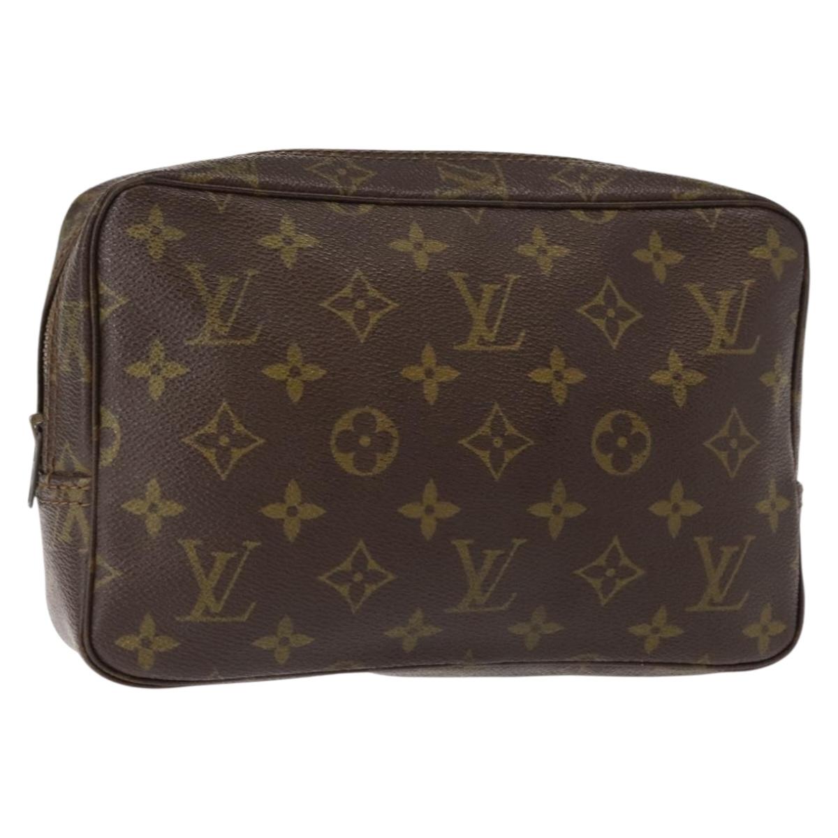 LOUIS VUITTON Monogram Trousse Toilette 23 Clutch Bag M47524 LV Auth bs29868