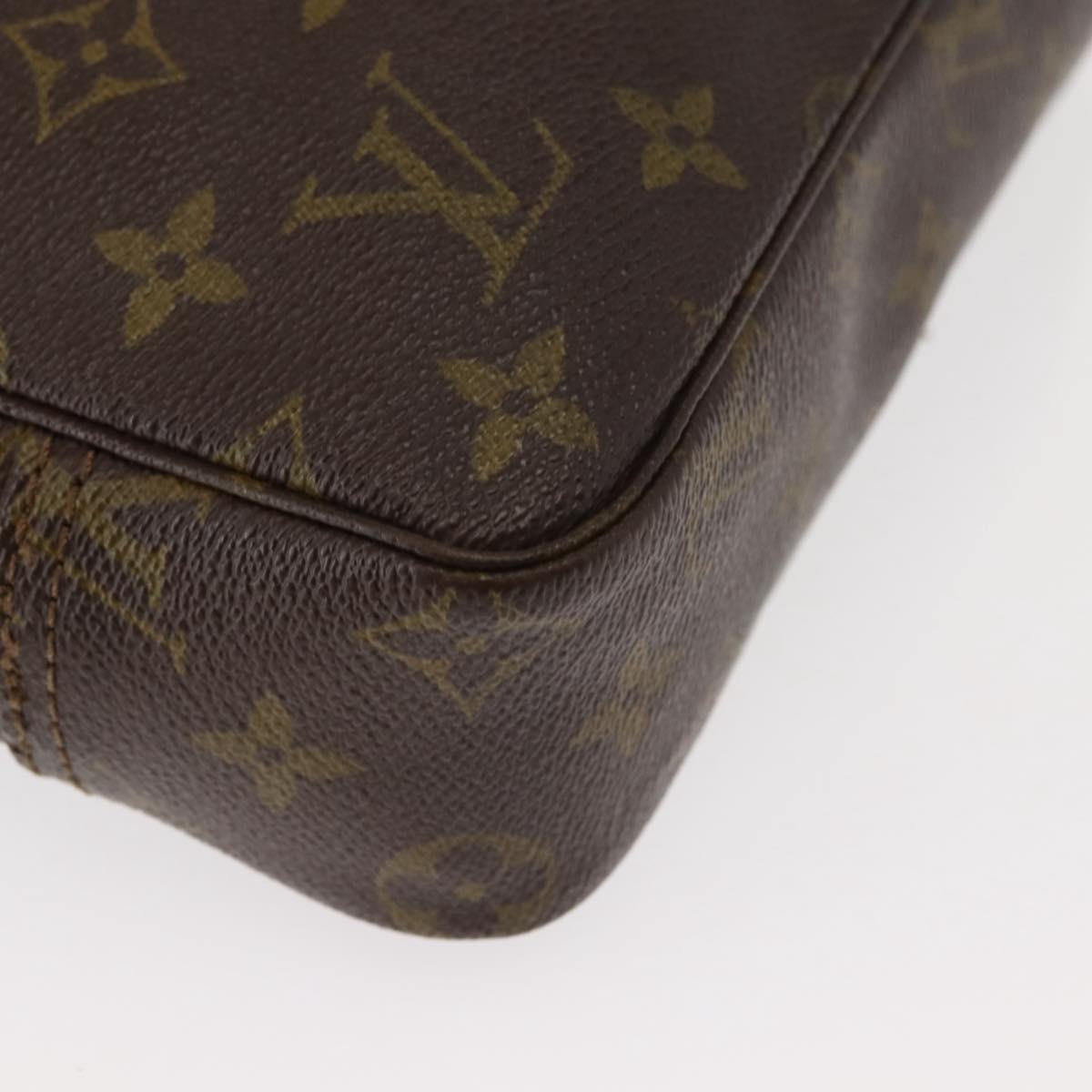 LOUIS VUITTON Monogram Trousse Toilette 23 Clutch Bag M47524 LV Auth bs29868