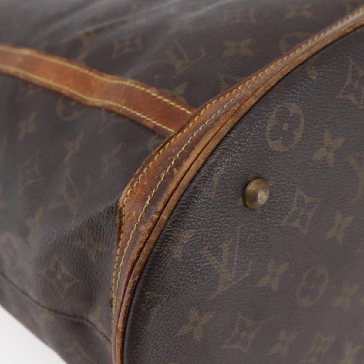 LOUIS VUITTON Monogram Bucket GM Shoulder Bag M42236 LV Auth bs29870