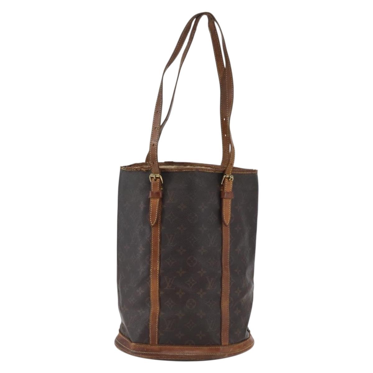 LOUIS VUITTON Monogram Bucket GM Shoulder Bag M42236 LV Auth bs29870