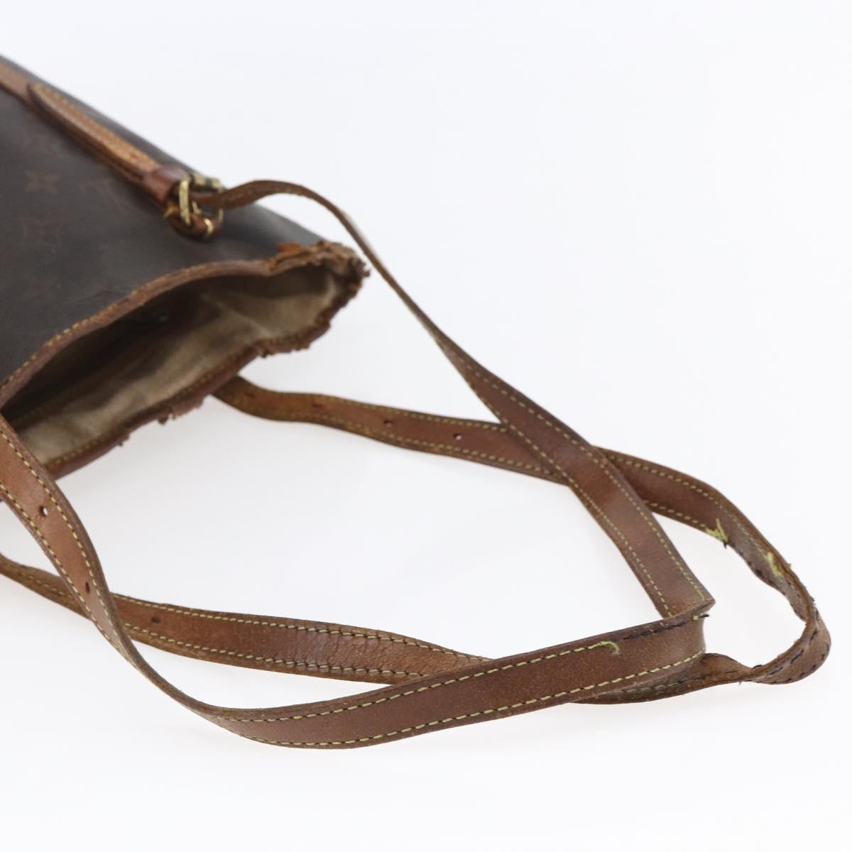 LOUIS VUITTON Monogram Bucket GM Shoulder Bag M42236 LV Auth bs29870