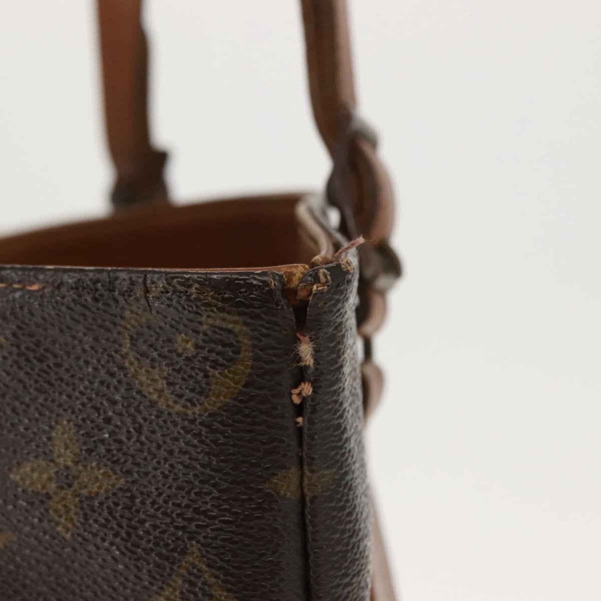 LOUIS VUITTON Monogram Bucket PM Shoulder Bag USA limited M42238 LV Auth bs29875