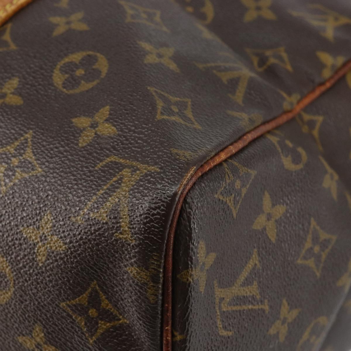 LOUIS VUITTON Monogram Sac Souple 35 Boston Bag M41626 LV Auth bs29876