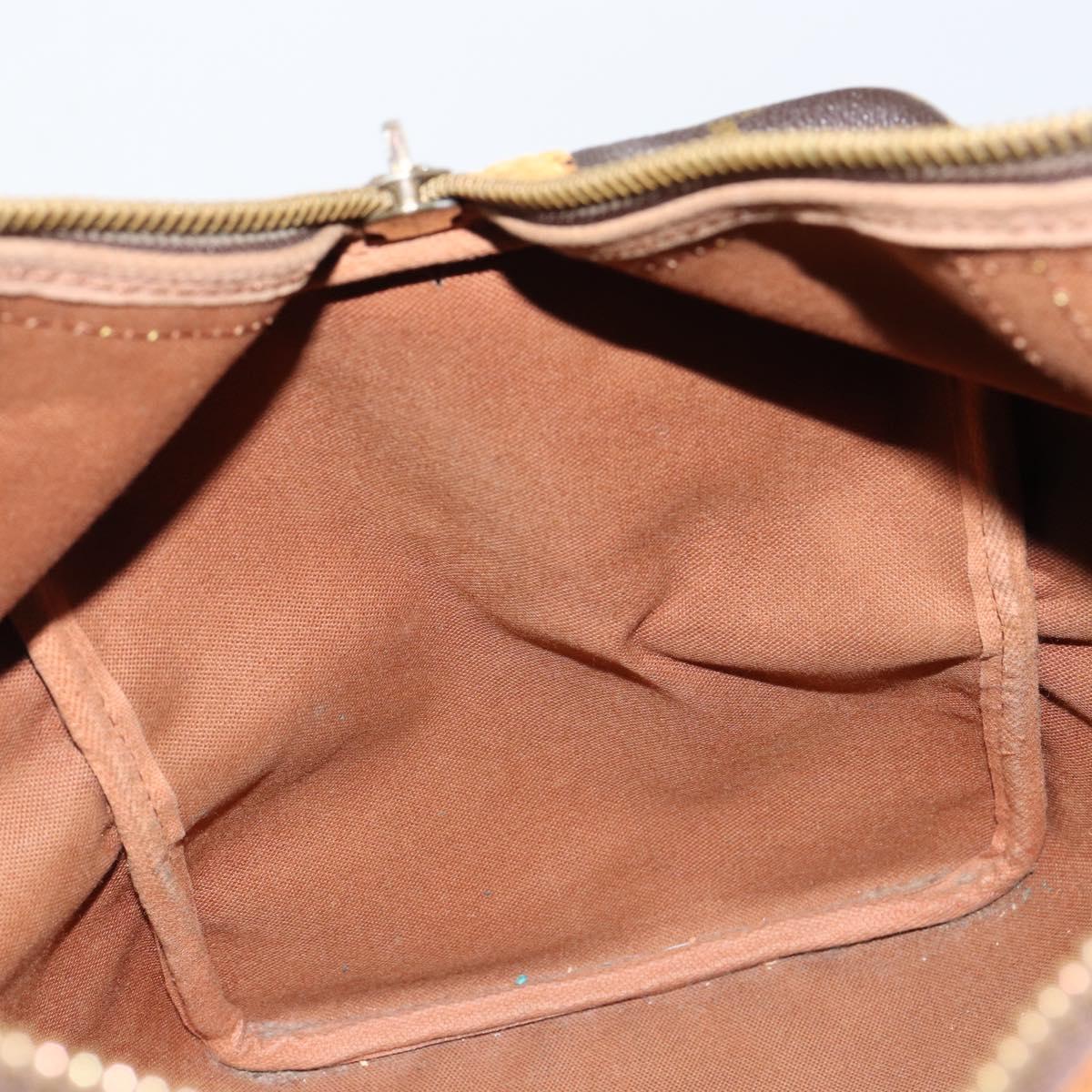 LOUIS VUITTON Monogram Sac Souple 35 Boston Bag M41626 LV Auth bs29876