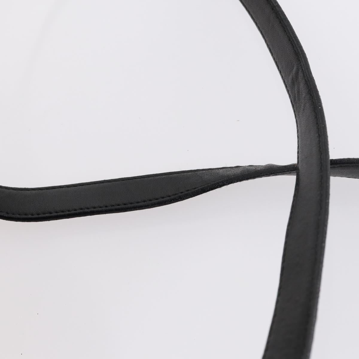 PRADA Backpack Leather Suede Black Auth bs29915