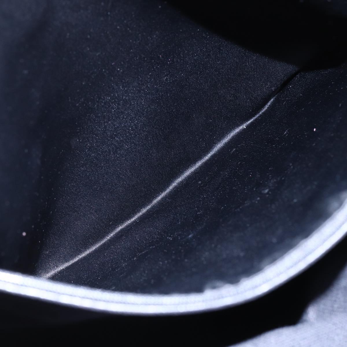 SAINT LAURENT Muse Tote Bag Canvas Leather Beige Gold Auth bs29923