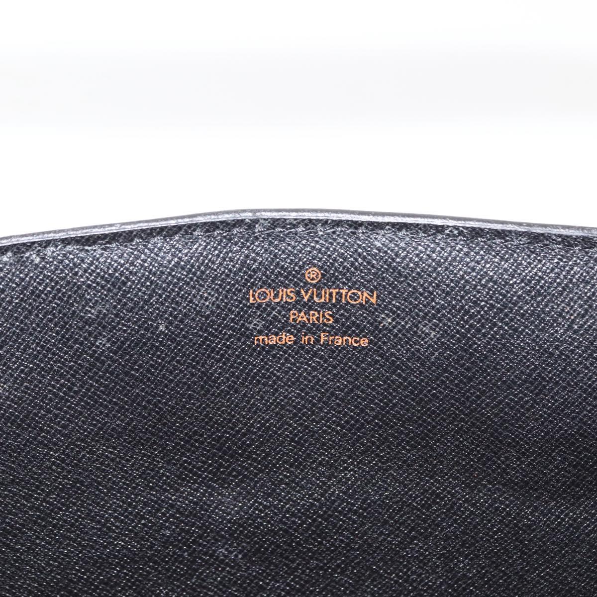 LOUIS VUITTON Epi Bicolor Varenne Hand Bag Black Red M52387 LV Auth bs29941