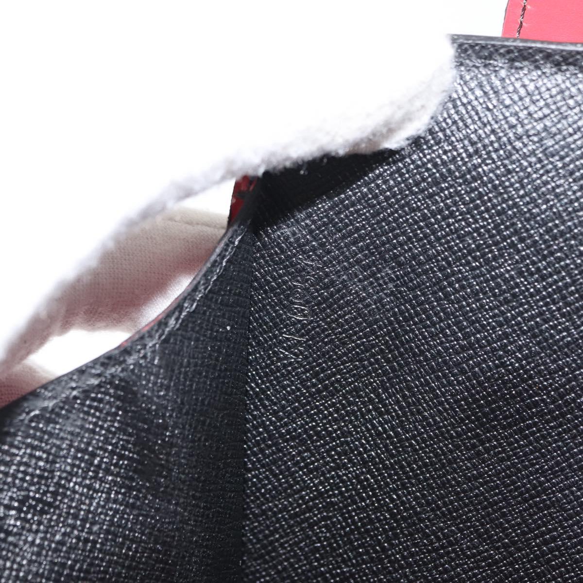 LOUIS VUITTON Epi Bicolor Varenne Hand Bag Black Red M52387 LV Auth bs29941