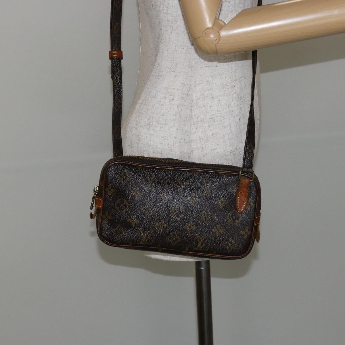 LOUIS VUITTON Monogram Marly Bandouliere Shoulder Bag M51828 LV Auth bs29958