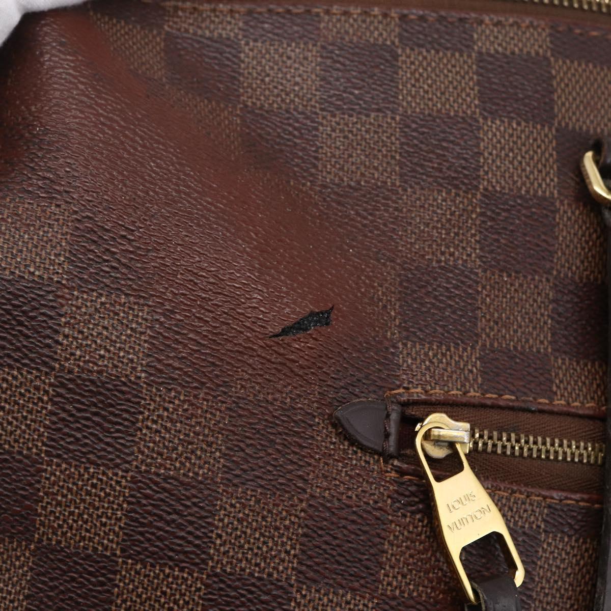 LOUIS VUITTON Damier Ebene Jena MM Tote Bag N41013 LV Auth bs29959