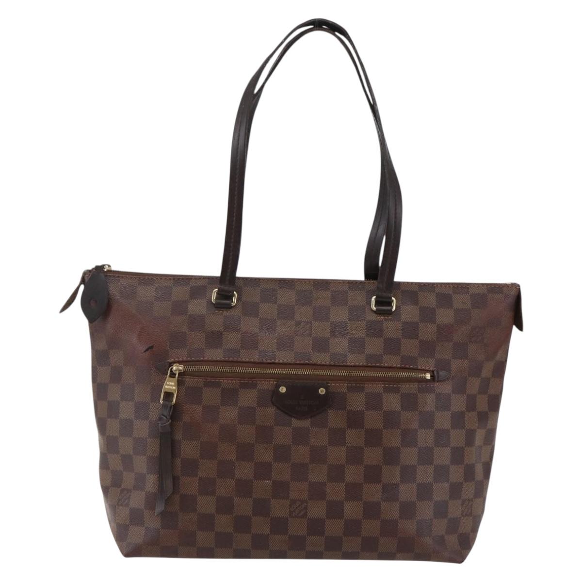 LOUIS VUITTON Damier Ebene Jena MM Tote Bag N41013 LV Auth bs29959