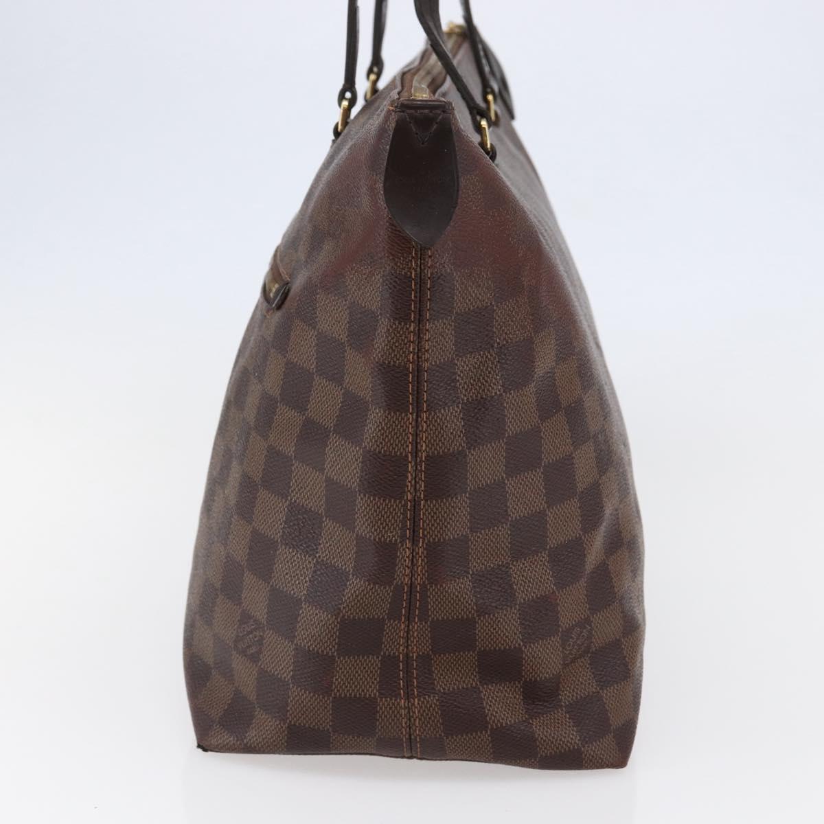 LOUIS VUITTON Damier Ebene Jena MM Tote Bag N41013 LV Auth bs29959