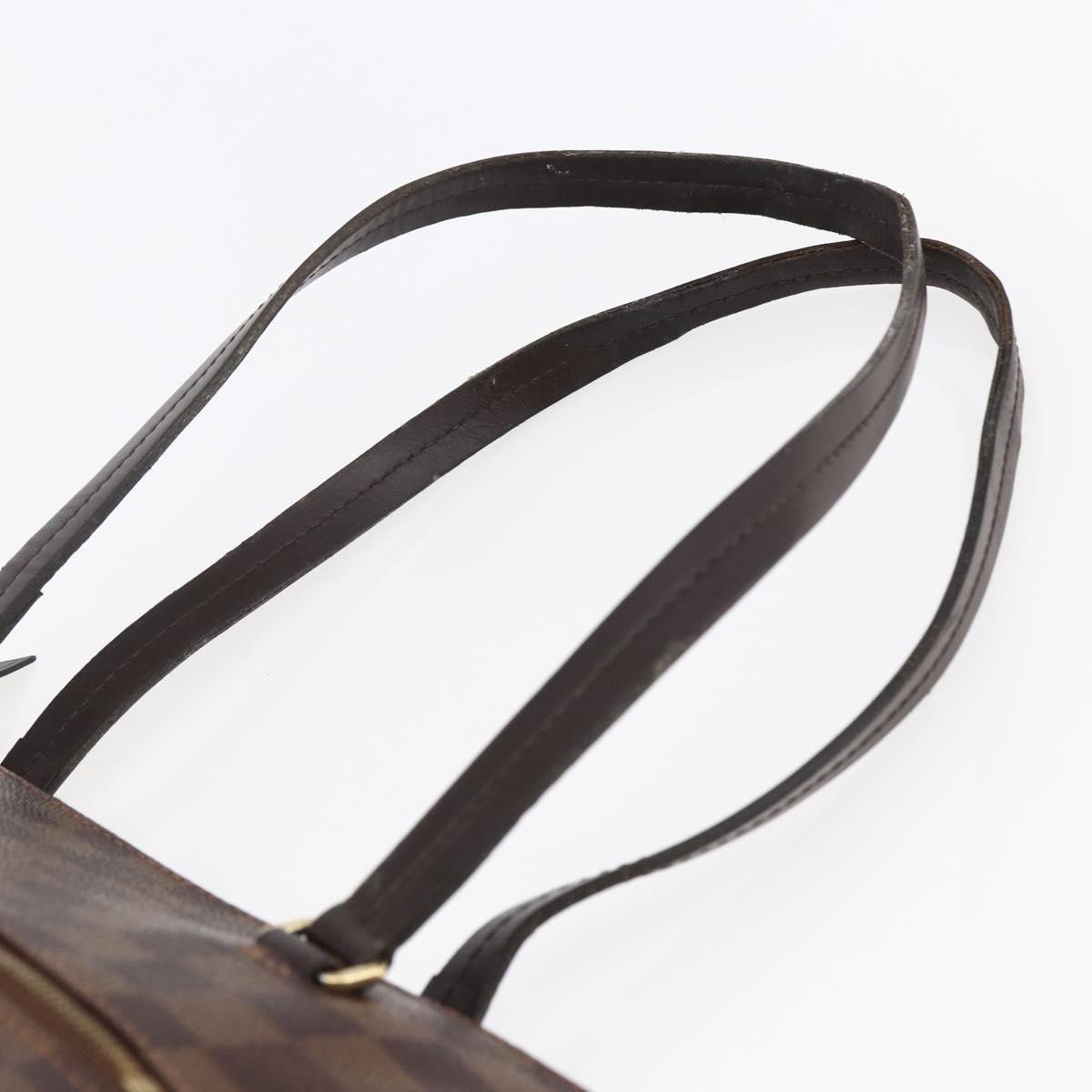 LOUIS VUITTON Damier Ebene Jena MM Tote Bag N41013 LV Auth bs29959