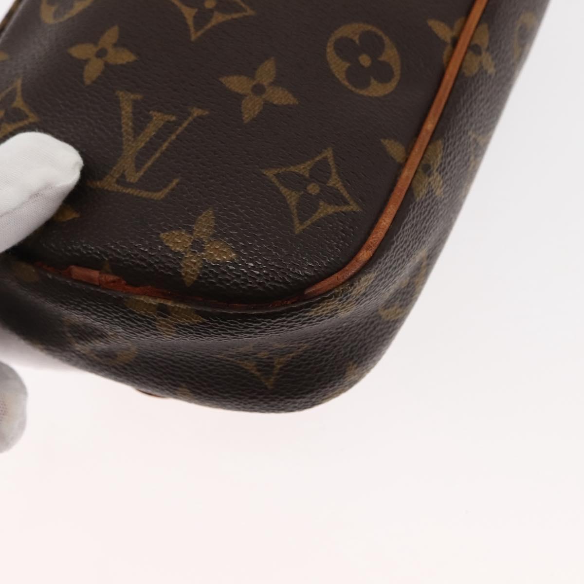 LOUIS VUITTON Monogram Pochette Gange Shoulder Bag M51870 LV Auth bs29960