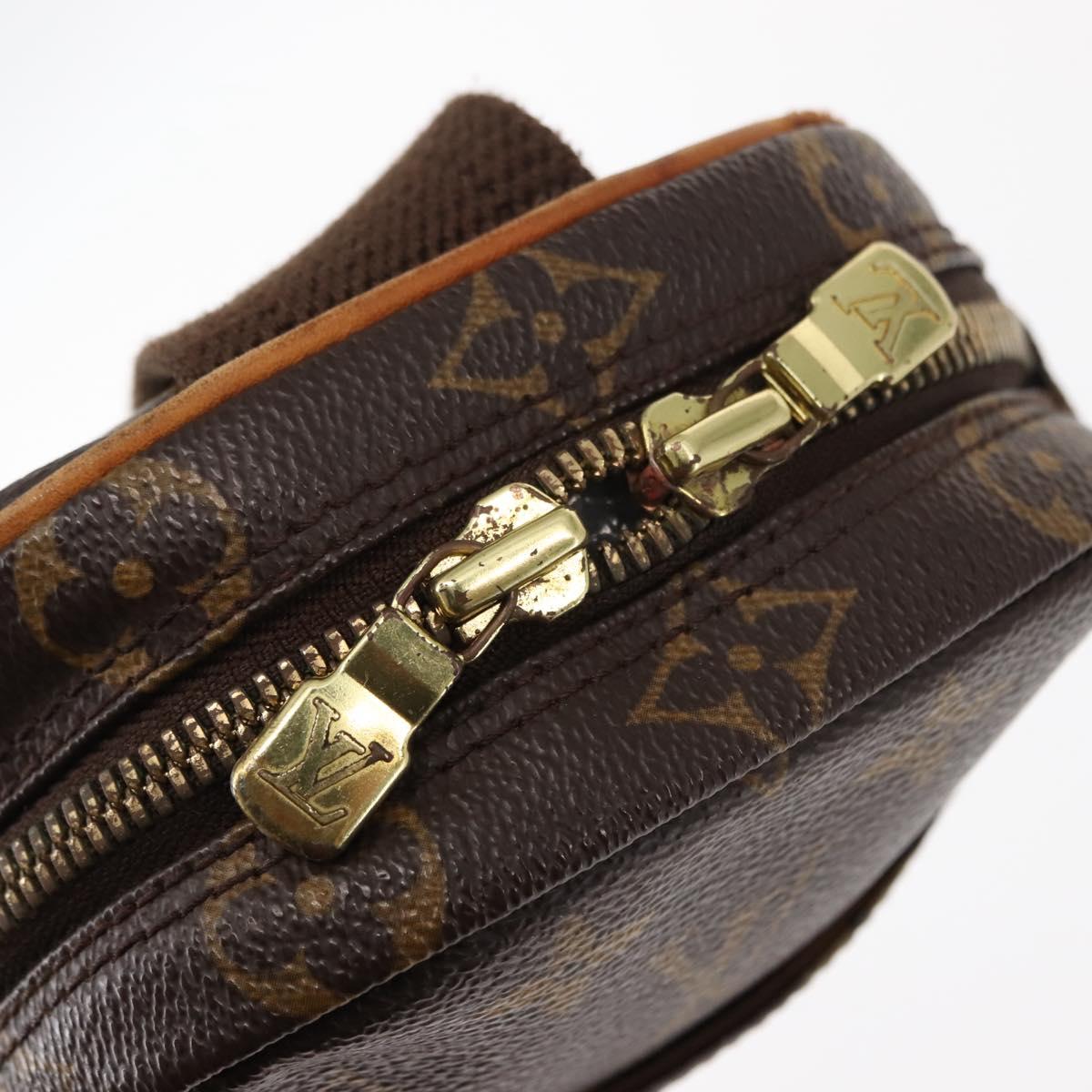 LOUIS VUITTON Monogram Pochette Gange Shoulder Bag M51870 LV Auth bs29960