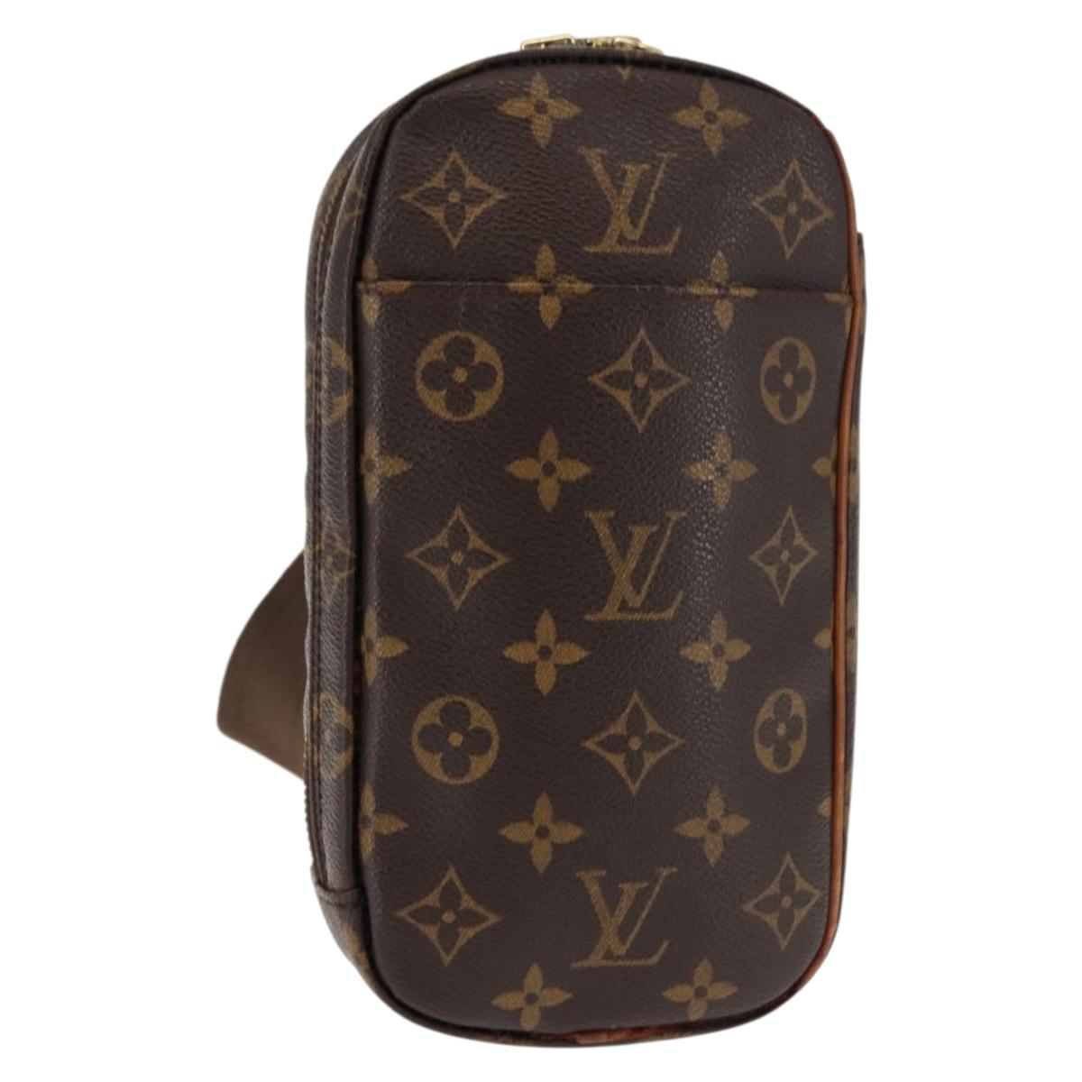 LOUIS VUITTON Monogram Pochette Gange Shoulder Bag M51870 LV Auth bs29960