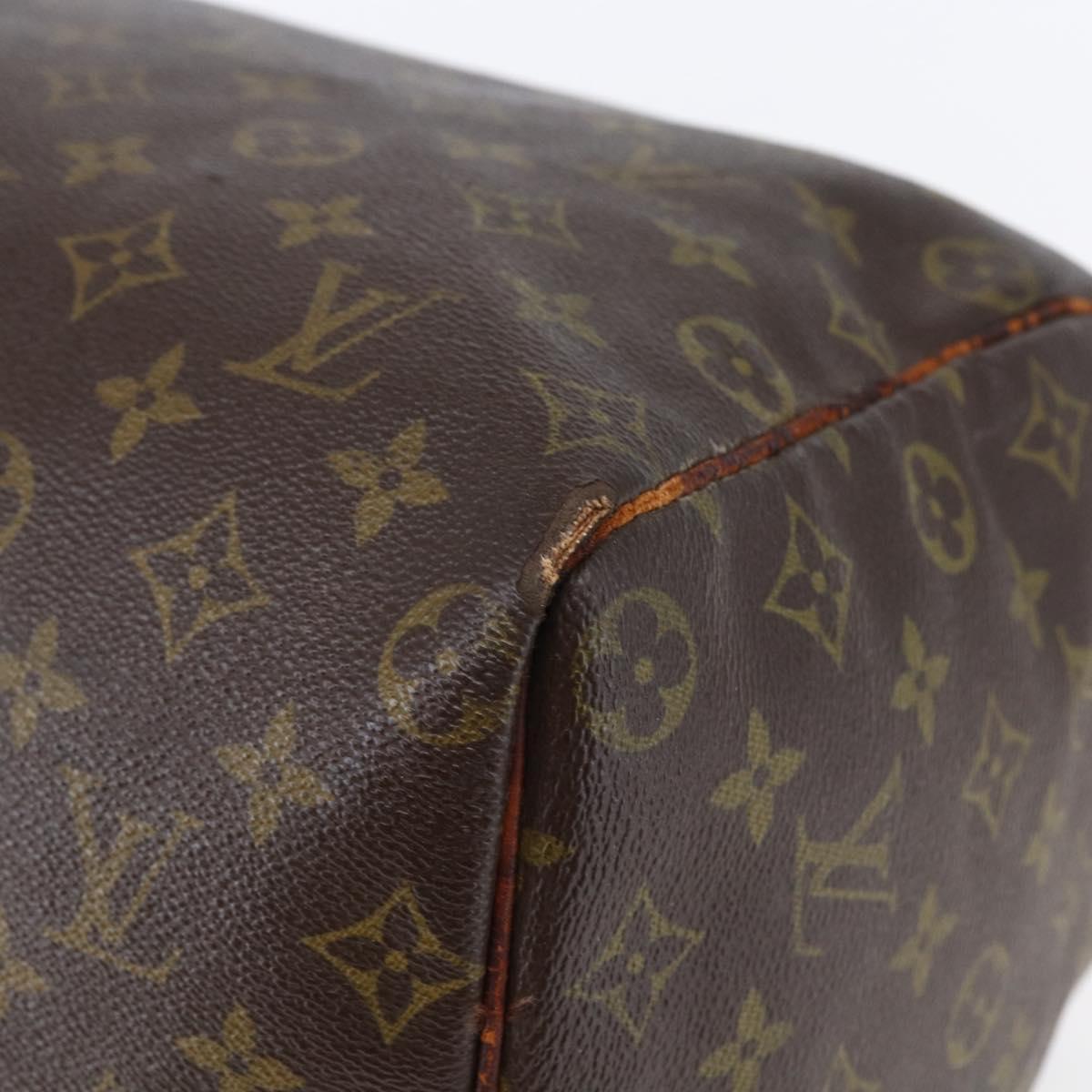 LOUIS VUITTON Monogram Speedy 40 Hand Bag M41522 LV Auth bs29961