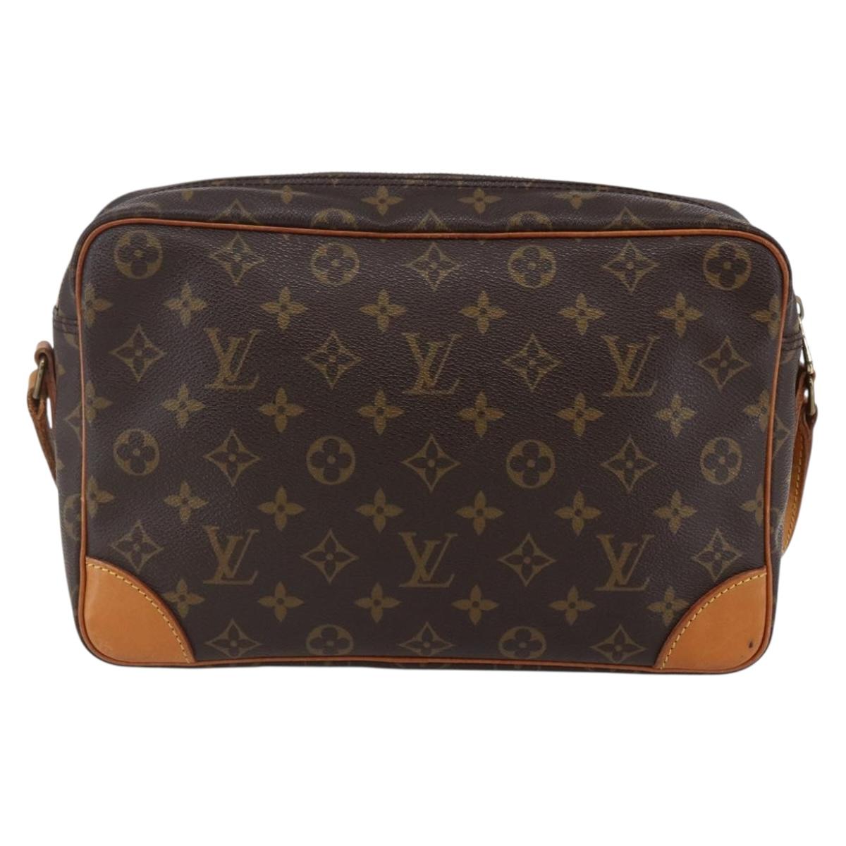 LOUIS VUITTON Monogram Trocadero 30 Shoulder Bag M51272 LV Auth bs29962
