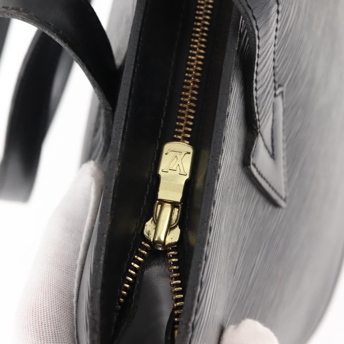 LOUIS VUITTON Epi Saint Jacques Shopping Shoulder Bag Black M52262 Auth bs29969