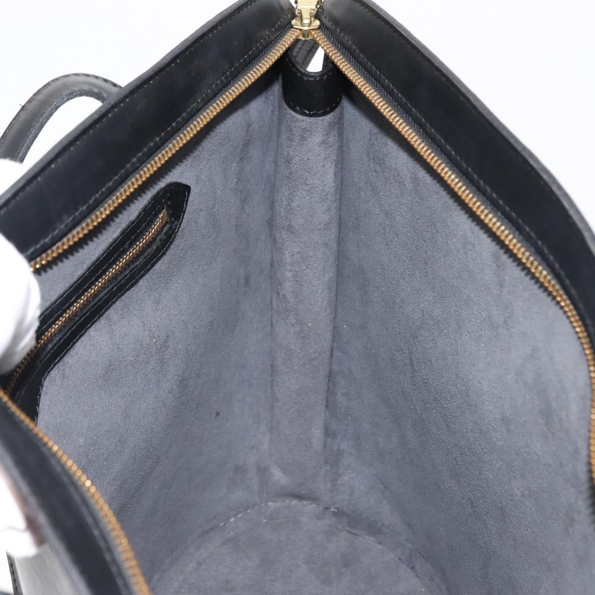 LOUIS VUITTON Epi Saint Jacques Shopping Shoulder Bag Black M52262 Auth bs29969