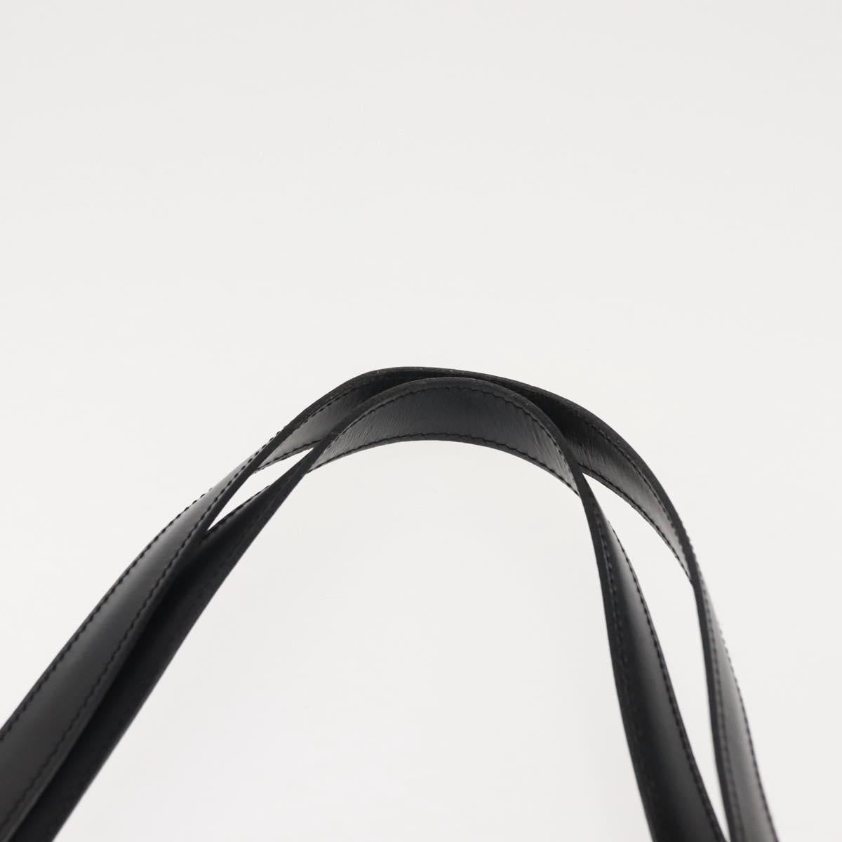 LOUIS VUITTON Epi Saint Jacques Shopping Shoulder Bag Black M52262 Auth bs29969