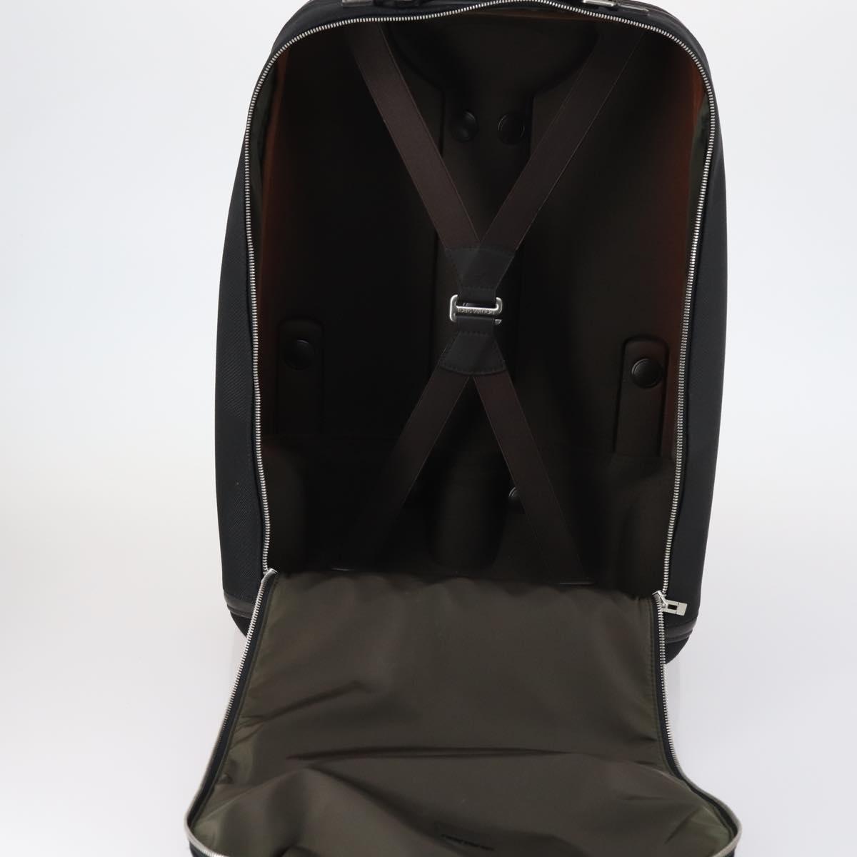 LOUIS VUITTON Damier Geant Conkeran 55 Suitcase Black M93004 LV Auth bs29976