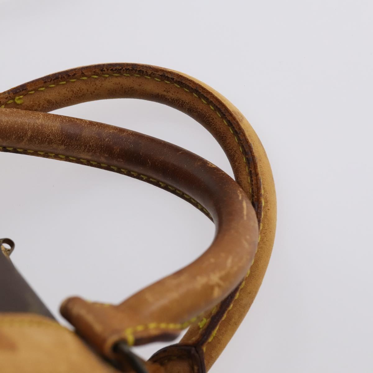 LOUIS VUITTON Monogram Keepall Bandouliere 60 Boston Bag M41412 LV Auth bs29981