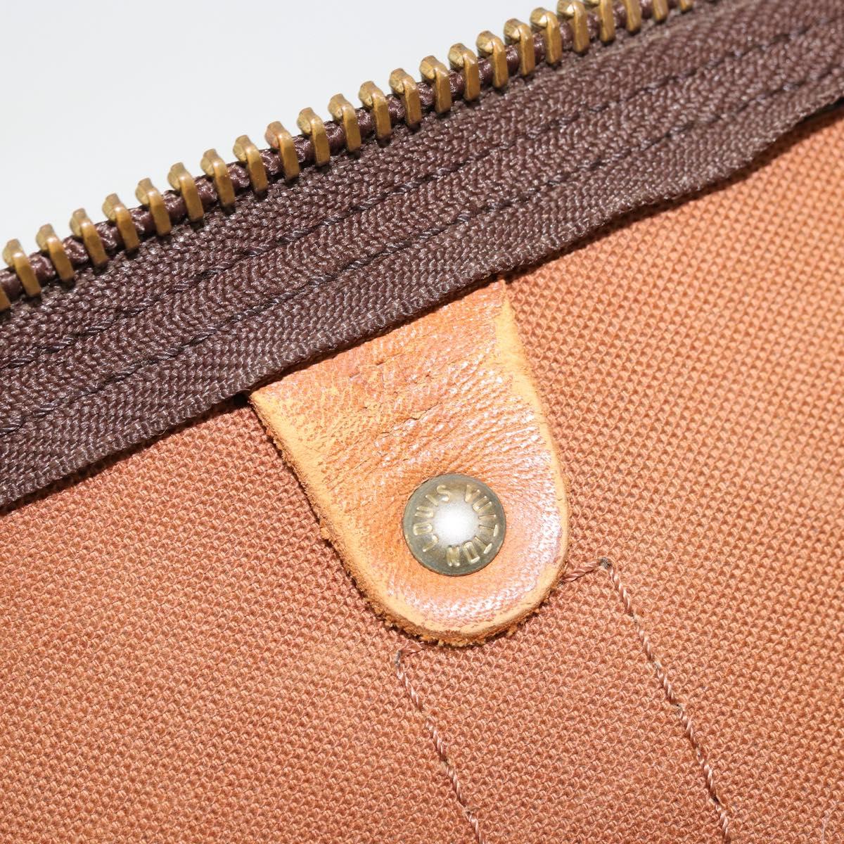 LOUIS VUITTON Monogram Keepall Bandouliere 60 Boston Bag M41412 LV Auth bs29981